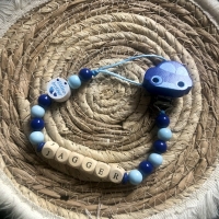 Speenkoord Auto Blauw