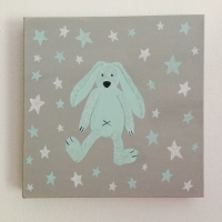 Babyschilderij konijn