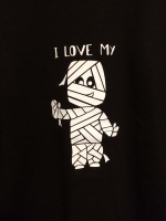 I love my Mummy Halloween baby shirt