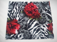 Buikband Zebra met Rozen L/XL