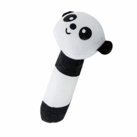 Panda set knuffel en rammelaar