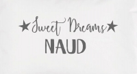 Lakentje Sweet dreams naam