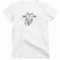 Baby shirt Naam pijl