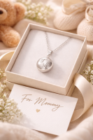 Zwangerschapsketting babyhandjes