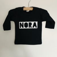 Baby shirt met naam