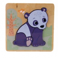 Wildies puzzel panda