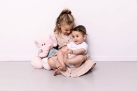 Knuffel olifant roze