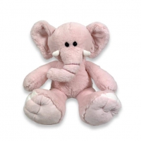 Knuffel olifant roze