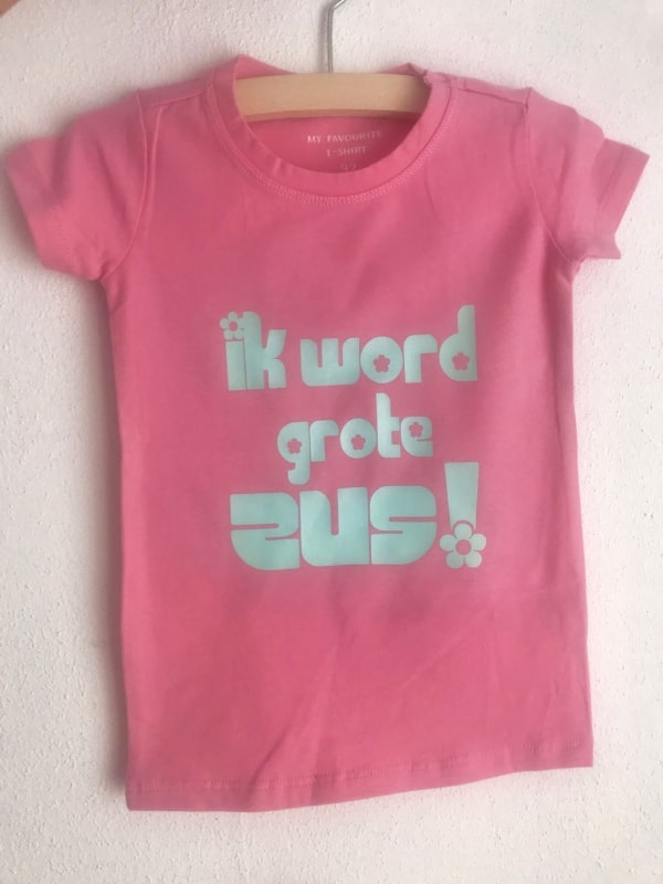 t shirt grote zus