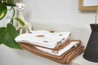 Hydrofiel washandjes forest animals