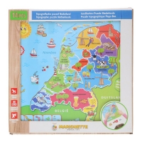 Houten puzzel Nederland