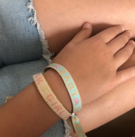 Lint armbandje Girl Power