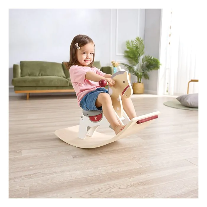 2-in-1 Hobbelpaard en Balance Board