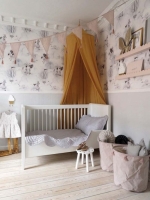 Bedhemel goudgeel