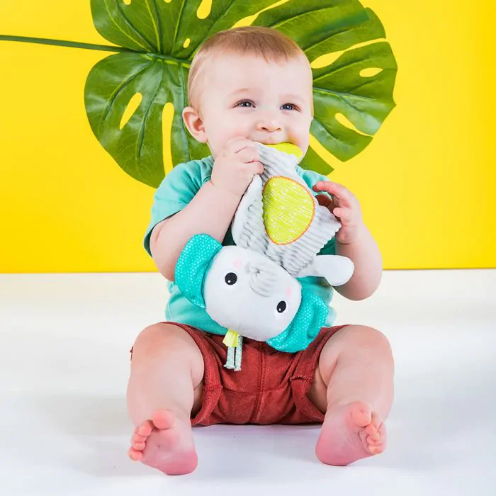 Olifant Knuffeldoek en bijtfiguur