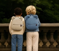 Teddy Rugtasje Blauw