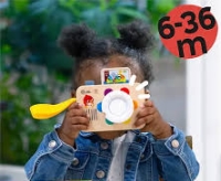 Houten baby ontdekkingscamera