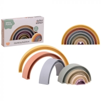 Regenboog Stapeltoren Bio-plastic