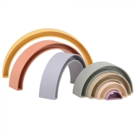 Regenboog Stapeltoren Bio-plastic