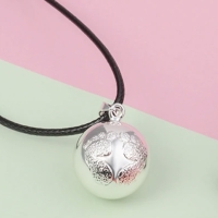 Zwangerschapsketting Glitter babyvoetjes